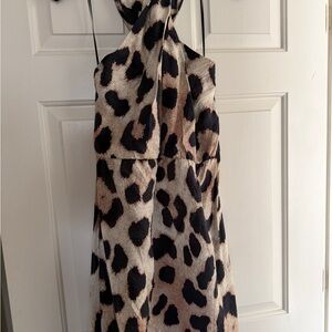 H&M Leopard Print Mini Dress